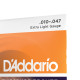 D'ADDARIO® PHOSPHOR BRONZE ACOUSTIC GUITAR STRINGS EJ15, 010-047