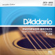 D'ADDARIO® PHOSPHOR BRONZE ACOUSTIC GUITAR STRINGS EJ16, 012-053