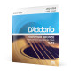D'ADDARIO® PHOSPHOR BRONZE ACOUSTIC GUITAR STRINGS EJ16, 012-053