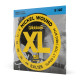 D'ADDARIO® XL NICKEL ELECTRIC GUITAR STRINGS EXL125, 009-046