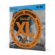 D'ADDARIO® XL NICKEL ELECTRIC GUITAR STRINGS EXL140, 010-052