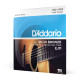 D'ADDARIO® 80/20 BRONZE ACOUSTIC GUITAR STRINGS EJ11, 012-053