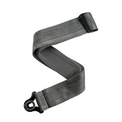 D'ADDARIO® SANGLE AUTO LOCK POUR GUITARE METAL GREY