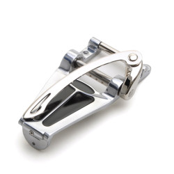 GÖLDO® G7 LONG TREMOLO FLAT ARM POLISHED ALUMINIUM