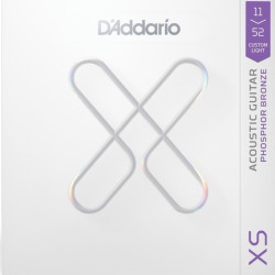 D'ADDARIO® XS CORDES GUITARE ACOUSTIQUE PHOSPHORE BRONZE XSAPB1152, 011-052