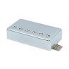MARCEAU GUITARS® HUMBUCKER PICKUP THE LUCKY BRIDGE CHROME COVER