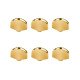 ! DISCONTINUED ! SCHALLER® MACHINE HEAD BUTTONS LARGE SIZE GOLD (6pcs)