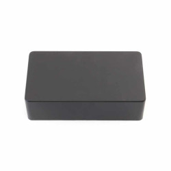 PICKUP COVER FOR HUMBUCKER CLOSED PLASTIC BLACK MAT