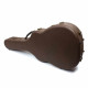 MARCO MAGI® TRAK LINE OM/AUDITORIUM GUITAR HARDSHELL CASE BROWN