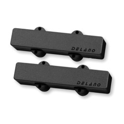 ! DISCONTINUED ! DELANO® J.BASS® 5 STRINGS SPLIT COIL HUMB NO HOLE COVER SET