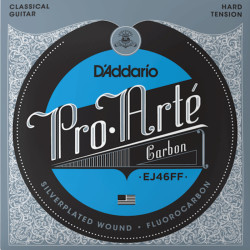 D'ADDARIO® PRO-ARTE DYNACORE BASSES CORDES GUITARE CLASSIQUE CARBONE, HARD