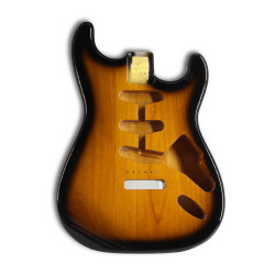 HOSCO® REPLACEMENT BODY FOR STRAT® ALDER 3pcs 2 TONE SUNBURST