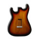 HOSCO® REPLACEMENT BODY FOR STRAT® ALDER 3pcs 3 TONE SUNBURST