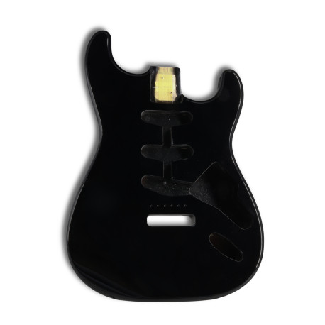 HOSCO® REPLACEMENT BODY FOR STRAT® ALDER 3pcs BLACK