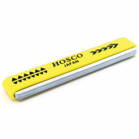 HOSCO® LIME À FRETTES COMPACTE FRETTES INOX MEDIUM 2mm JAUNE