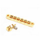 GÖLDO® 3 POINTS VARIO TUNE-O-MATIC BRIDGE 72.3 TO 74mm SPACING GOLD