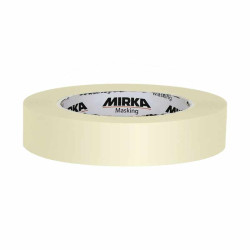MIRKA® WHITE MASKING TAPE 24mm x 50m