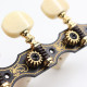 DER JUNG® MACHINE HEADS CLASSICAL 3+3 HAUSER GOLD ENGRAVING / BLACK