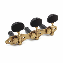 APARICIO CLASSICAL MACHINE HEADS "MURCIA" BRONZE / BLACK SHAFT / EBONY BUTTON