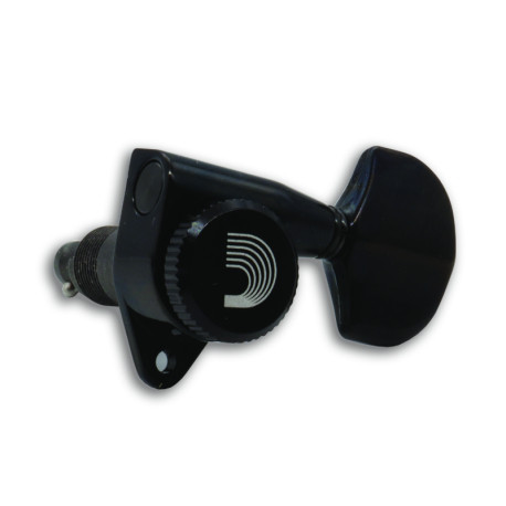 D'ADDARIO® MÉCANIQUES AUTO-TRIM® 3+3 1:18 NOIR