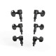 D'ADDARIO® MÉCANIQUES AUTO-TRIM® 3+3 1:18 NOIR