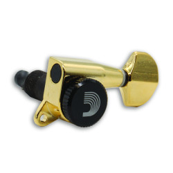 D'ADDARIO® AUTO-TRIM® TUNING MACHINES 6x1 1:18 GOLD