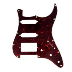 PICKGUARD FOR STRAT® HSS 11 HOLES 4-PLY TORTOISE