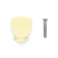 GROVER® IVORY KEYSTONE BUTTONS (6pcs)