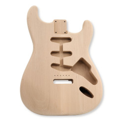HOSCO® STRAT® BODY ALDER 2pcs SANDED UNFINISHED