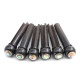 CHEVILLES ÉBÈNE TÊTE DOME GUITARE ACOUSTIQUE POINT ABALONE 5.3mm (6pcs)