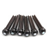 CHEVILLES ÉBÈNE GUITARE ACOUSTIQUE POINT NACRE BLANCHE 5.3mm (6pcs)