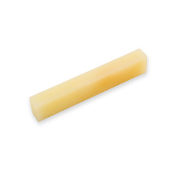 BONE NUT BLANK PARAFFIN WAX IMPREGNATED 57.2 x 10.3 x 6.35mm (Bulk 10pcs)