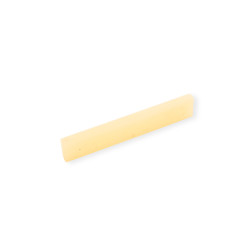 BONE NUT BLANK PARAFFIN WAX IMPREGNATED 54.8 x 10.3 x 3.2mm