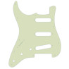 ! DISC ! WD® CUSTOM PICKGUARD STRAT® VINTAGE '62 11H GAUCHER 3 PLIS MINT GREEN