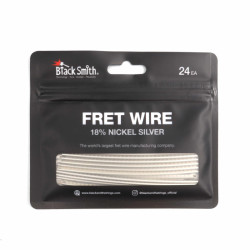 BLACKSMITH® FRETTES 18% NICKEL SILVER 2.00 x 1.00mm TIGE 92mm RADIUS 16" (24pcs)