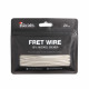 BLACKSMITH® FRETTES 18% NICKEL SILVER 2.70 x 1.10mm TIGE 92mm RADIUS 12" (24pcs)