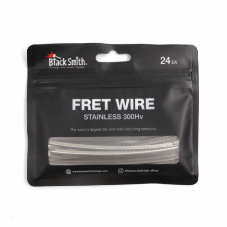 BLACKSMITH® FRETTES INOX 304CU 2.90 x 1.40mm TIGE 92mm RADIUS 12" (24pcs)