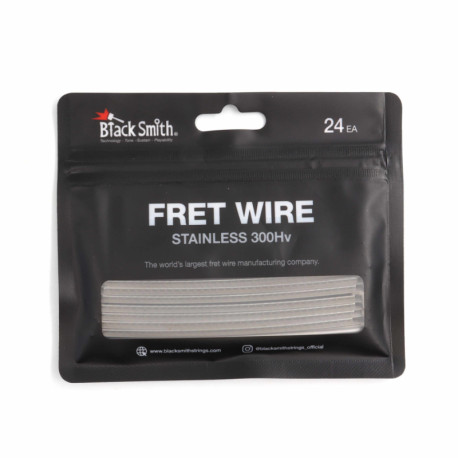 BLACKSMITH® FRETTES INOX 304CU 2.90 x 1.40mm TIGE 92mm RADIUS 16" (24pcs)
