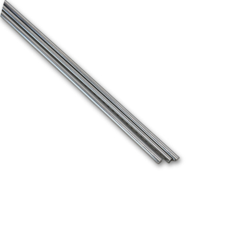 BLACKSMITH® FRETS 36% NICKEL SILVER 2.40 x 1.20mm 50cm STRAIGHT (3pcs)