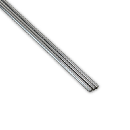 BLACKSMITH® FRETS 36% NICKEL SILVER 2.70 x 1.10mm 50cm STRAIGHT (3pcs)