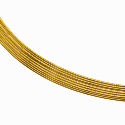 BLACKSMITH® FRETTES TIN GOLD 2.80 x 1.40mm (Rouleau 10 Guitares)