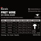 BLACKSMITH® FRETS 36% NICKEL SILVER 2.70 x 1.10mm 50cm STRAIGHT (450g)