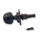 RATIO® UKULELE MACHINE HEADS TUNE-A-LELE® 1:6 LARGE BUTTON BLACK (4pcs)