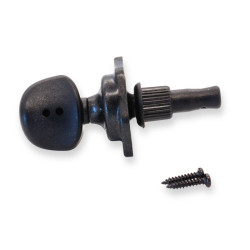 RATIO® UKULELE MACHINE HEADS TUNE-A-LELE® 1:6 LARGE BUTTON BLACK (4pcs)