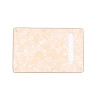 WD® CUSTOM PICKGUARD STRAT® BACK PLATE WITH SLOT 4 PLY CREAM PEARL