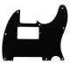 WD® CUSTOM PICKGUARD TELE® HUMBUCKER 8 TROUS 3 PLIS NOIR