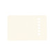 WD® CUSTOM PICKGUARD STRAT® BACK PLATE E-e 56mm 1 PLY PARCHMENT