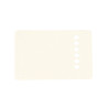 WD® CUSTOM PICKGUARD STRAT® BACK PLATE E-e 56mm 1 PLY PARCHMENT