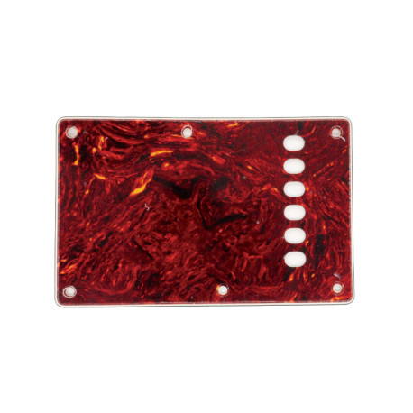 WD® CUSTOM PICKGUARD PLAQUE ARRIÈRE STRAT® E-e 56mm 4 PLIS TORTOISE