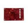 WD® CUSTOM PICKGUARD STRAT® BACK PLATE E-e 56mm 4 PLY TORTOISE
